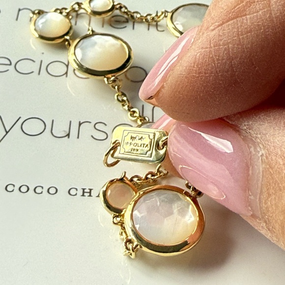 ❌SOLD❌Ippolita Mother of Pearl Station Bracelet - Picture 7 of 8